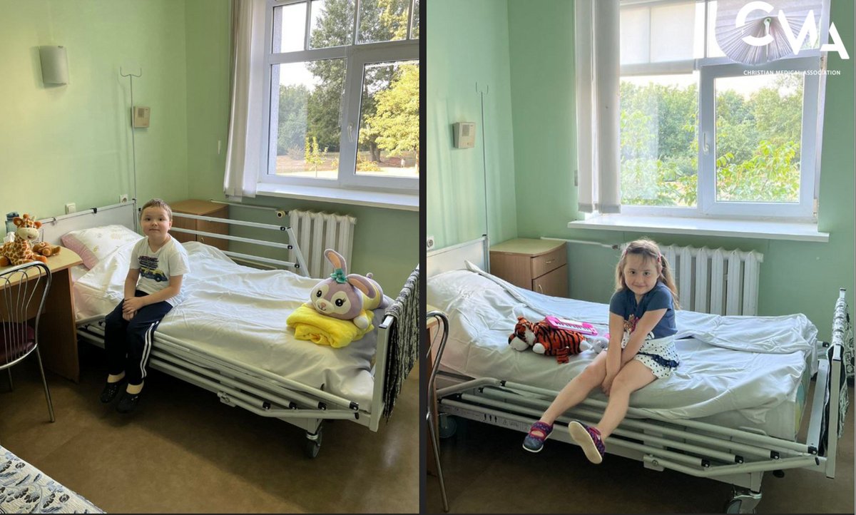 icmdanet's tweet photo. This summer, thanks to the generous donations of our partners,  we sent 1000 hospital beds to Ukraine. These two are now in use at the Chidren's Clinic Hospital, in the Pechersk district of Kyiv. 
To donate https://t.co/kkLqA5qOj5 https://t.co/OWb8dbdo2d