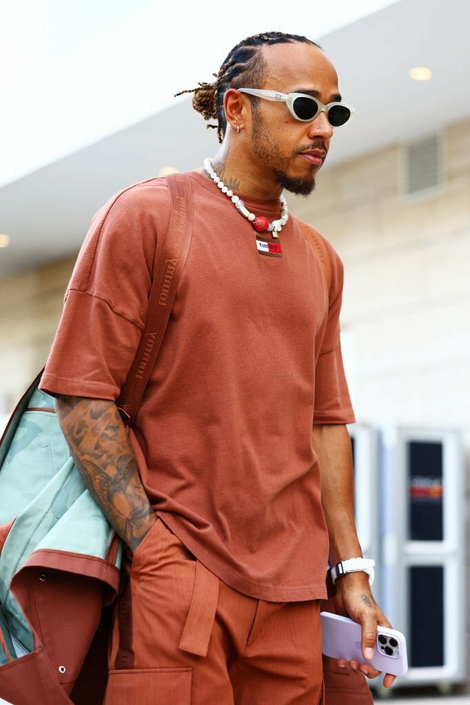 fastpitstop's tweet photo. Lewis Hamilton fashion week has begun https://t.co/x6J5qSWcJz