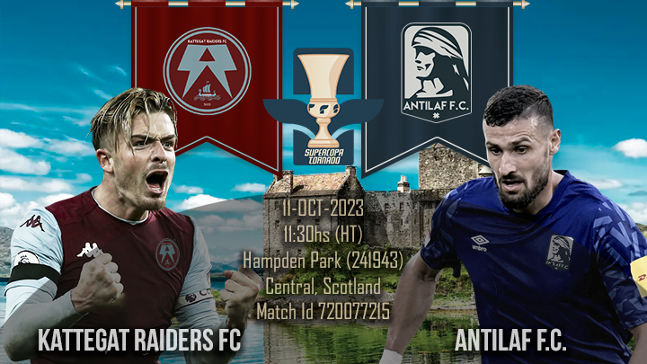 ¡La Supercopa Tornado está pactada!

🇵🇾<a href="/KattegatRFC/">Kattegat Raiders FC</a>, campeón de la Copa Fundación Tornado.
🇨🇱 <a href="/AntilafFc/">Antilaf FC</a>, campeón de la Copa Tornado Trophy y ganador de la semifinal ante Instituto Vicente López.

¿Están preparados para este duelo de campeones en Escocia?

hattrick.org/goto.ashx?path…