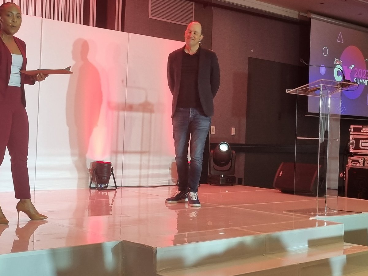 Kaabwe's tweet image. Final quote in 90 seconds without further adew... #getnaked @NakedCover_SA #CustomerExperience story #ITWebCXSummit2023 #ErnestNorth @ITWeb