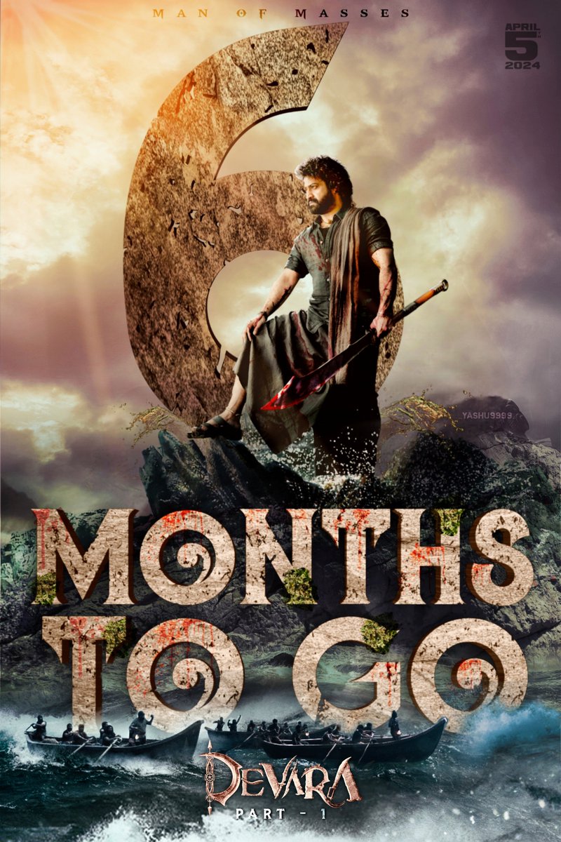 NTRFanTrends's tweet photo. Next 6 Months Only #Devara Jathara 🔥

Get Ready @tarak9999 Fans For Rampage Updates 🐯

#DevaraIn6Months @DevaraMovie https://t.co/jBVYhN40J9