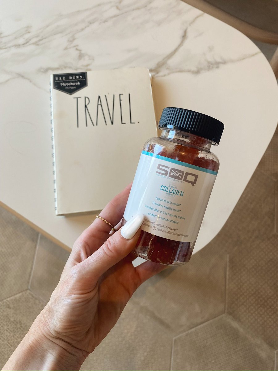 SOQSupps's tweet photo. Have you tried our on-the-go Collagen in the form of tasty gummies ? 

Even if you travel a lot you never ever have to miss your fix! 

Infused with Vit C to help with the production of collagen 🍊 

https://t.co/HJpMn075Q4 https://t.co/aYAkTS1zAT