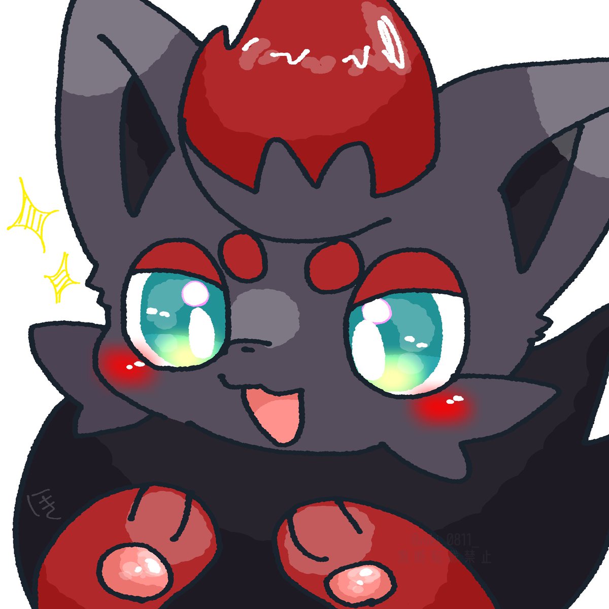 niki_0811_'s tweet photo. #天狐の日だしTLを狐で埋める
ゾロアちゃん🦊🖤 https://t.co/yMYRMPRPZh