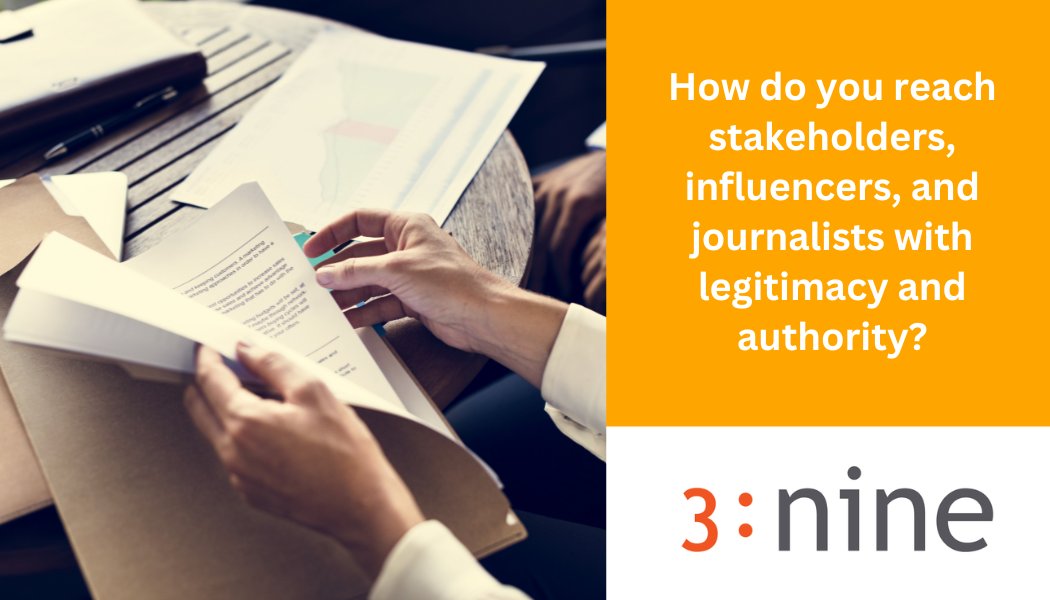 3ninePR's tweet photo. Clients often ask: how do I prove the effectiveness of my product? White papers use original research to educate stakeholders on the severity and the nature of the problem and how your product can help in an impartial and authoritative way. #PublicRelations #InfluencerMarketing https://t.co/VdrPVFco1X