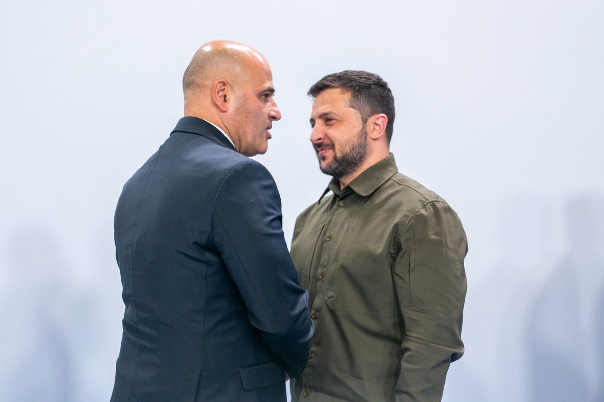 Dimitar Kovachevski tweet media