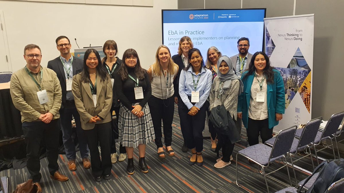 <a href="/elopezgunn/">Elena López Gunn</a> participated yesterday in a knowledge sharing session on Eba "Lessons from implementers on planning and measuring EbA". She presented the stakeholder engagement developed in the <a href="/rexusproject/">Rexusproject</a> &amp; ideas on how to incorporate #NBS in scenario development

#AdaptFutures23