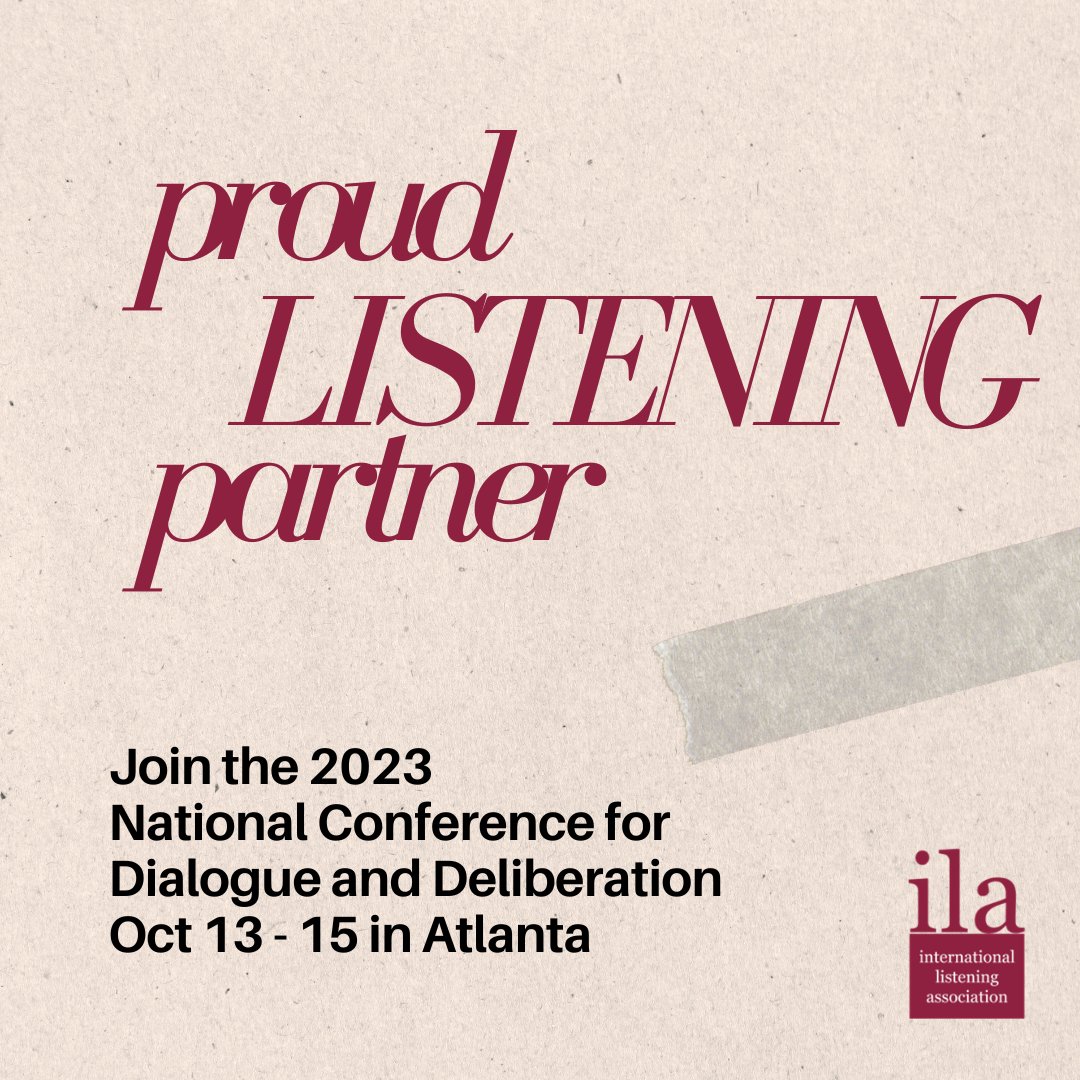 International Listening Association tweet media