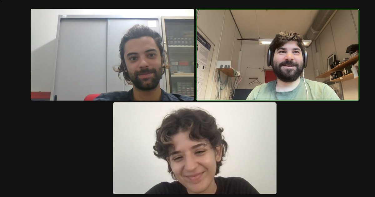 We <a href="/deuteronoise/">deuteronoise</a> <a href="/jpioceans/">JPI Oceans</a> are starting a seminar series for ECRs in the consortium. Here @evroqu from <a href="/evodevogenomeUB/">CañestroLab EvoDevoGenomeUB GeneLoss🫀Heart🌊Ocean</a>  and  Giacomo Sabbadin from <a href="/luciamanni10/">Lucia Manni</a> lab are planning the seminar series with  <a href="/mchlab/">Chatzigeorgiou lab</a> <a href="/MSarsCentre/">Michael Sars Centre</a> . Looking forward to some exciting seminars!