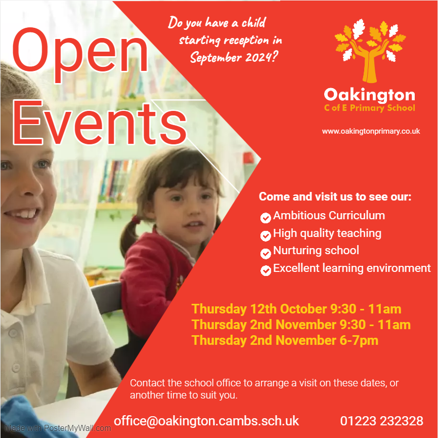 #OakPrimary #OpenMornings