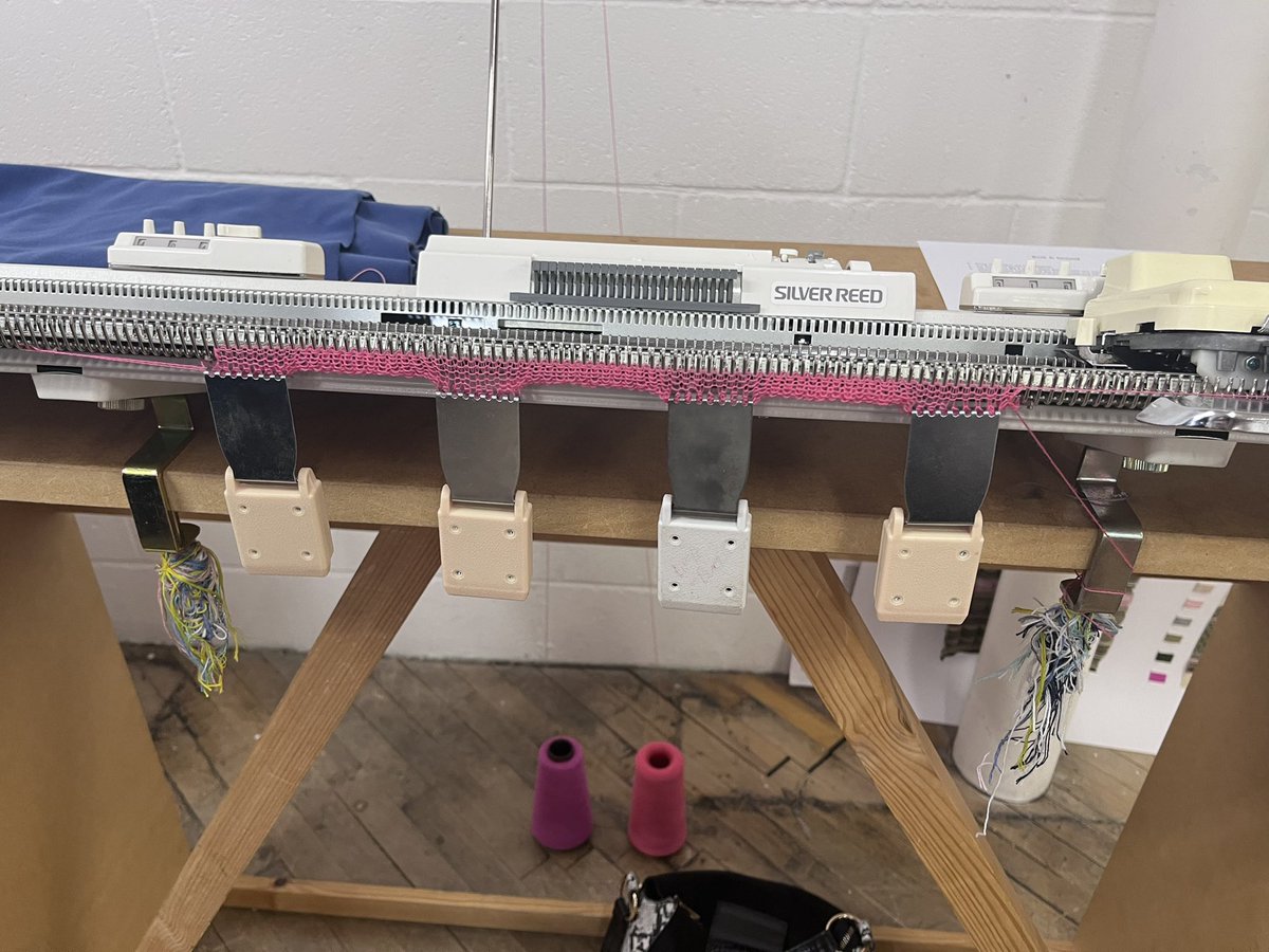 WCHS_Pathways's tweet photo. Today our #fashion pupils were invited to @HWU_SoTD and attended a knit workshop. We also had the opportunity to hear about the fantastic opportunities available! #raisingaspirations

Gorgeous knitted snoods and headbands incoming! 

@WestCalderHigh https://t.co/iDcWEB6OfG