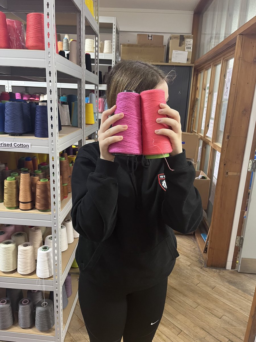 WCHS_Pathways's tweet photo. Today our #fashion pupils were invited to @HWU_SoTD and attended a knit workshop. We also had the opportunity to hear about the fantastic opportunities available! #raisingaspirations

Gorgeous knitted snoods and headbands incoming! 

@WestCalderHigh https://t.co/iDcWEB6OfG