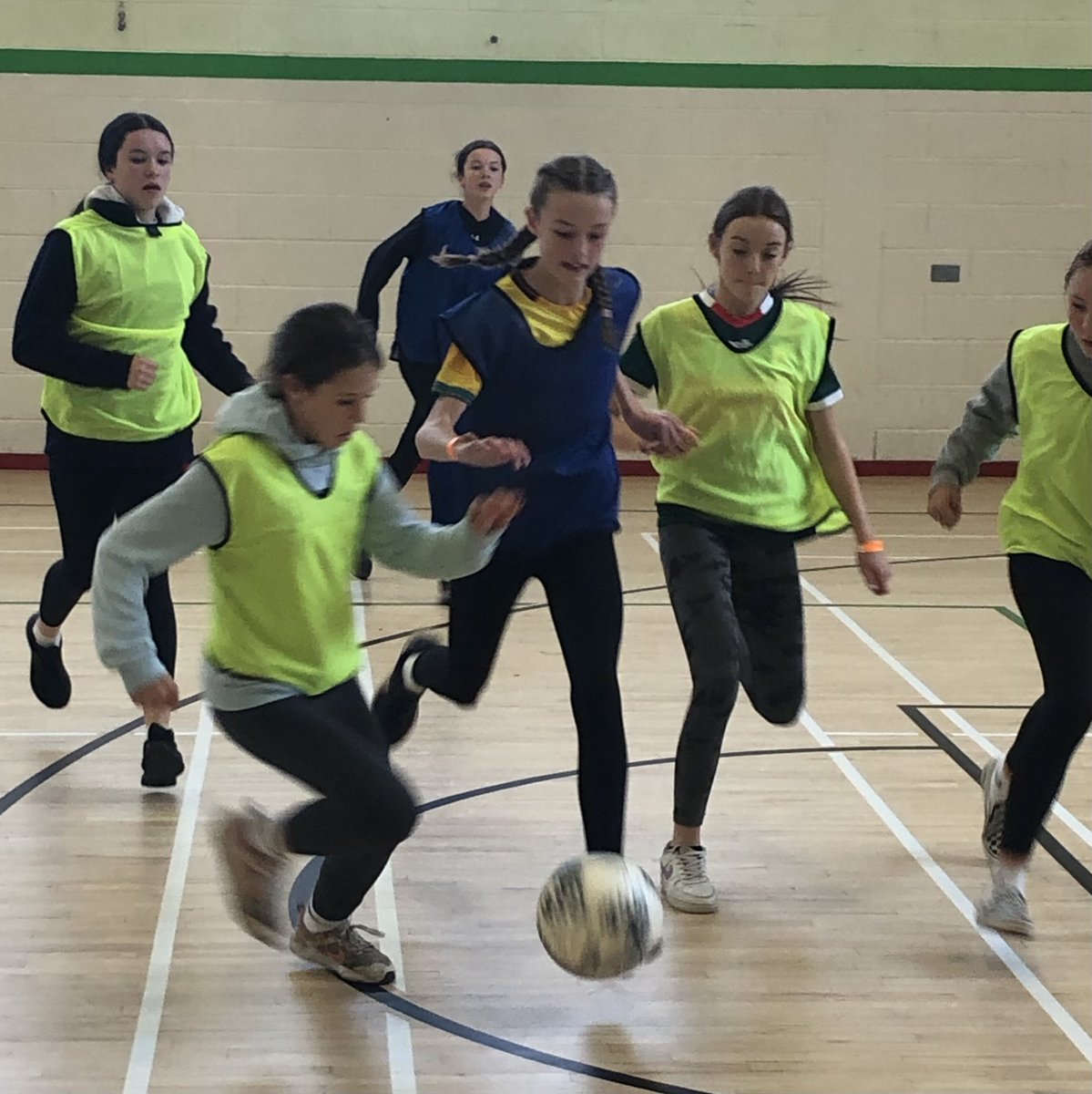 StMarysNRSoccer's tweet photo. 1.3 booked their place in the final after a 2-0 win over 1.1. Unfortunately some great soccer players didnt make it thru to the final which is testament to the high standard and mangerial expertise of our TY managers. @mercynewross @CampileUnited @stleonardswexfc @cushinstownafc https://t.co/4Cu4Y3jPYa