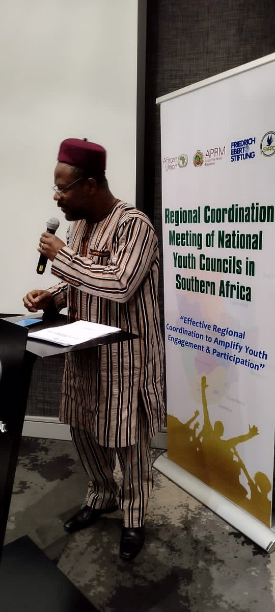 SAPPCPEACE's tweet photo. @APRMorg Director Jean Yves Adou encouraged the Regional Youth Coordination approach to harness the Regional Youth Dividend hence their unwavering support &amp; commitment to the process.#YPSNAP #1MillionNextLevel @UNYouthEnvoy @AU_AYAPs @ChidoCleoMpemba https://t.co/SpcjzVJ9T1