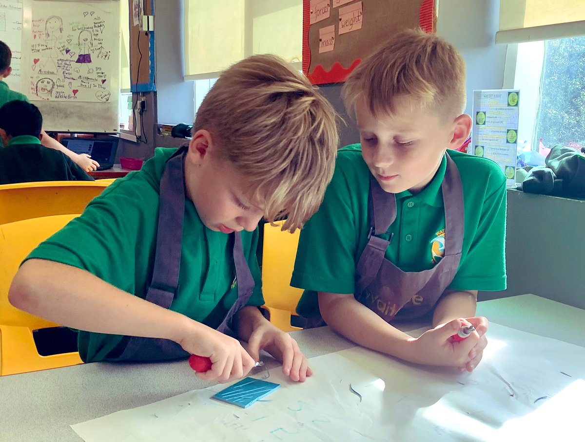 Ver_WPA's tweet photo. Lino cutting for our block painting is in process! Experts in training! #WatersideArt #WatersideArtists https://t.co/iD7q150DDU