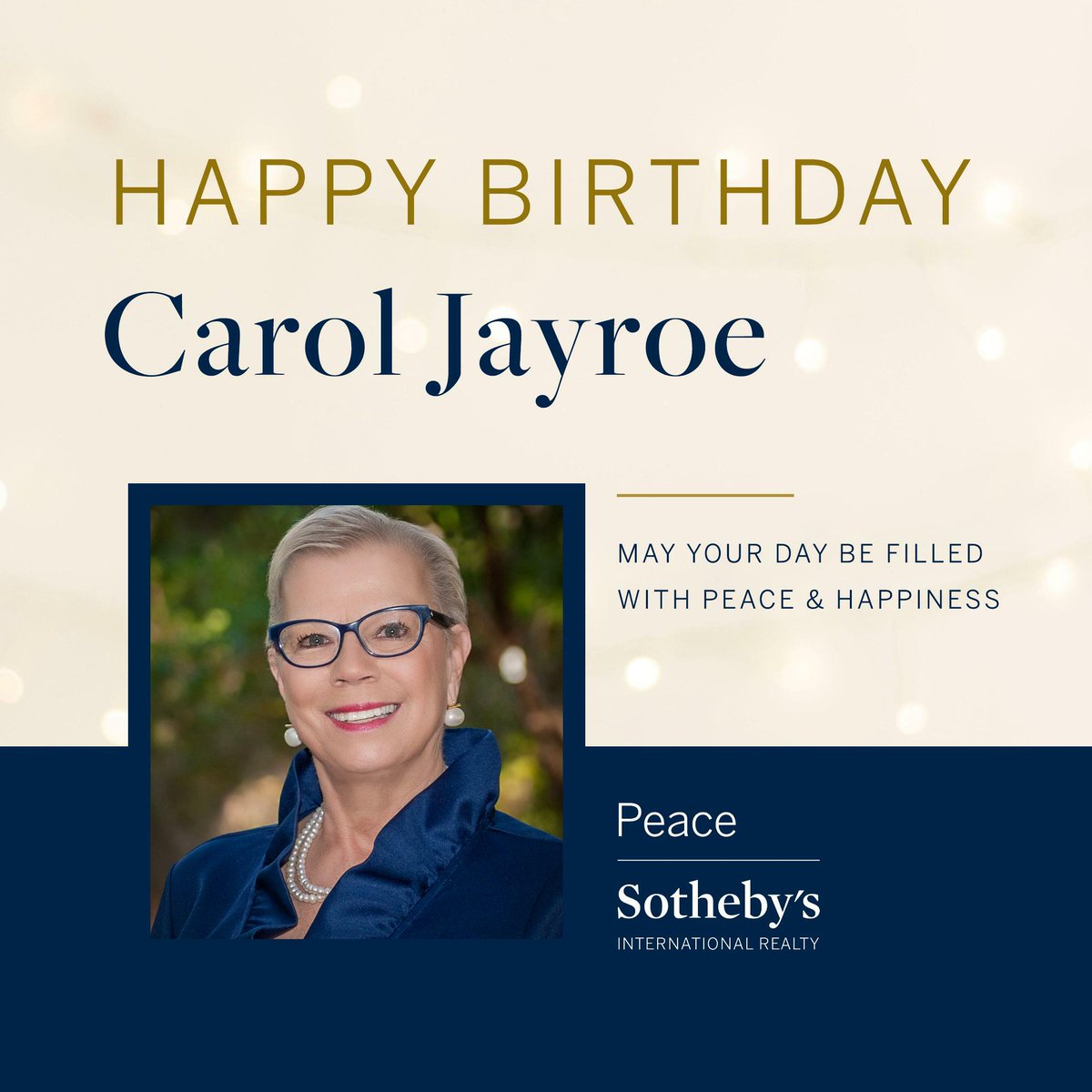 PeaceSIRSC's tweet photo. Happy Birthday, Carol! 🎉

#happybirthday #birthday #birthdayparty #mayor #georgetownsc #realtorlife #realestateagent #luxuryrealestateagent #realtor #peacesir #sothebysrealty https://t.co/T4IJiBwe1I