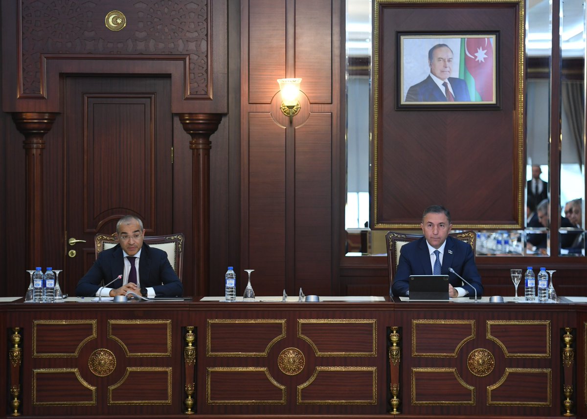 MammadAbbasbey1's tweet image. The draft law on "Adoption of the #CompetitionCode" was subject to further discussion at the meeting of the Committee for Economic Policy, Industries, and Entrepreneurship of the Milli Majlis.

#CompetitionGovAz