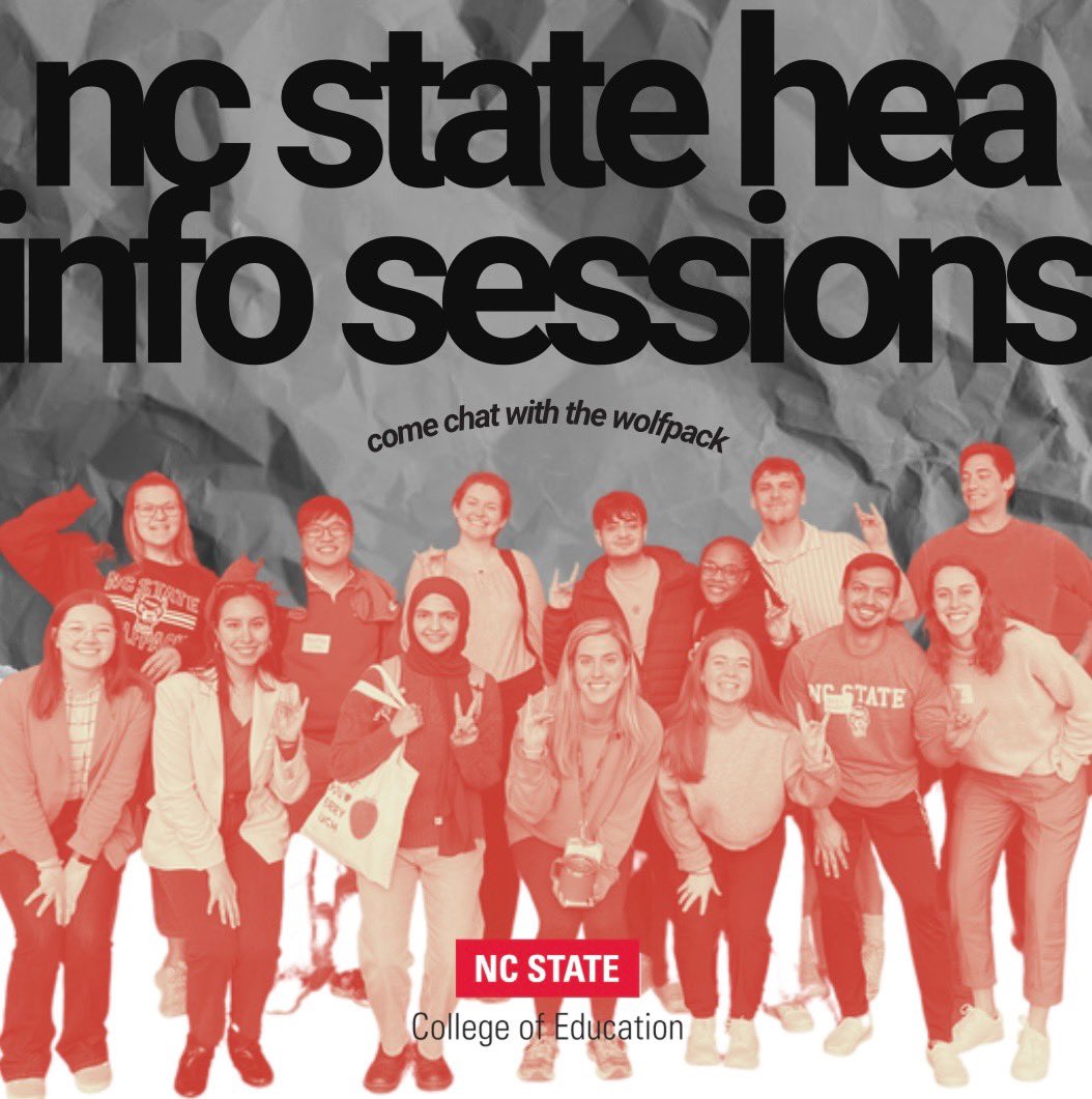 NC State Higher Education Program tweet media