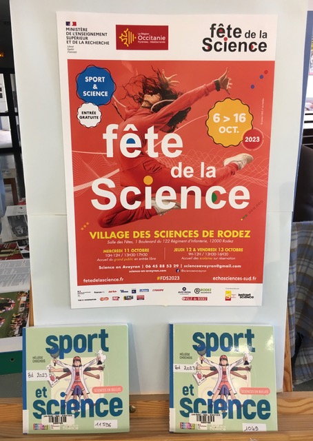 cdimonteil's tweet photo. #FêteDeLaScience autour du sport 👟🏅 avec la BD Sciences en bulles à retrouver au CDI du @LyceeMonteil #FDS2023 
Le programme à Rodez et ses environs : https://t.co/xpPHUOobmg https://t.co/FxrYdNB5yt