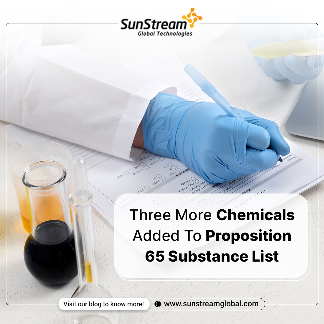 Proposition 65 in California, enacted in 1986, safeguards against harmful chemicals in products, featuring over 900 listed substances.

Recent additions underscore the importance of compliance for businesses and consumers alike

To know more click below: linkedin.com/posts/sunstrea…