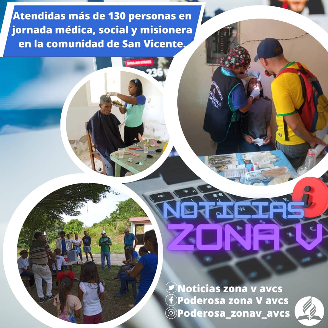 La comunidad de San Vicente se vió beneficiada por una jornada médico social... Noticia completa en nuestra página de Facebook m.facebook.com/story.php?stor…

#misioneros #salud #odontologia