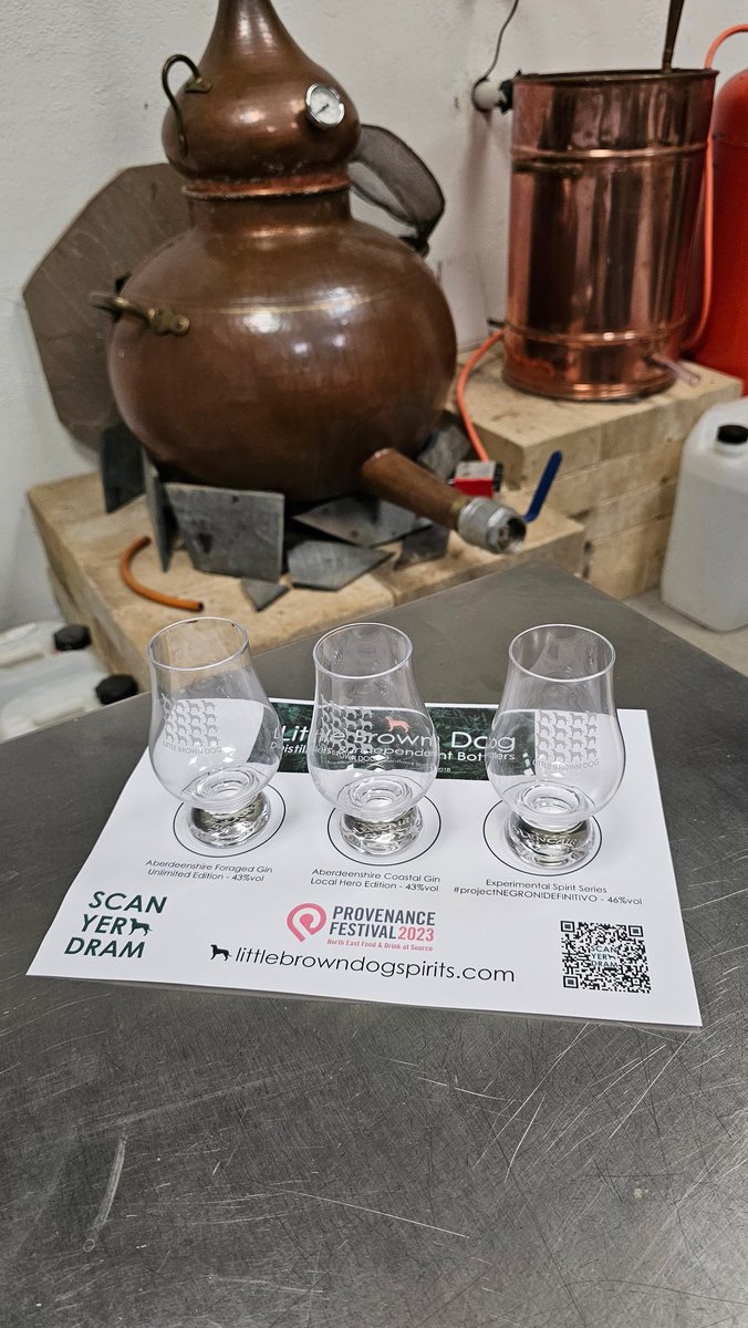 LBDspirits's tweet photo. #provenancefestival 2023
The #ScanYerDram tour, our guests got to visit each of the geotagged botanicals in our Aberdeenshire Foraged Gin, then got to taste them in the finished product. Great day, and the sun shone!
Because our provenance is more provenancy
#LBDGIN https://t.co/Wvk0t4AOAH
