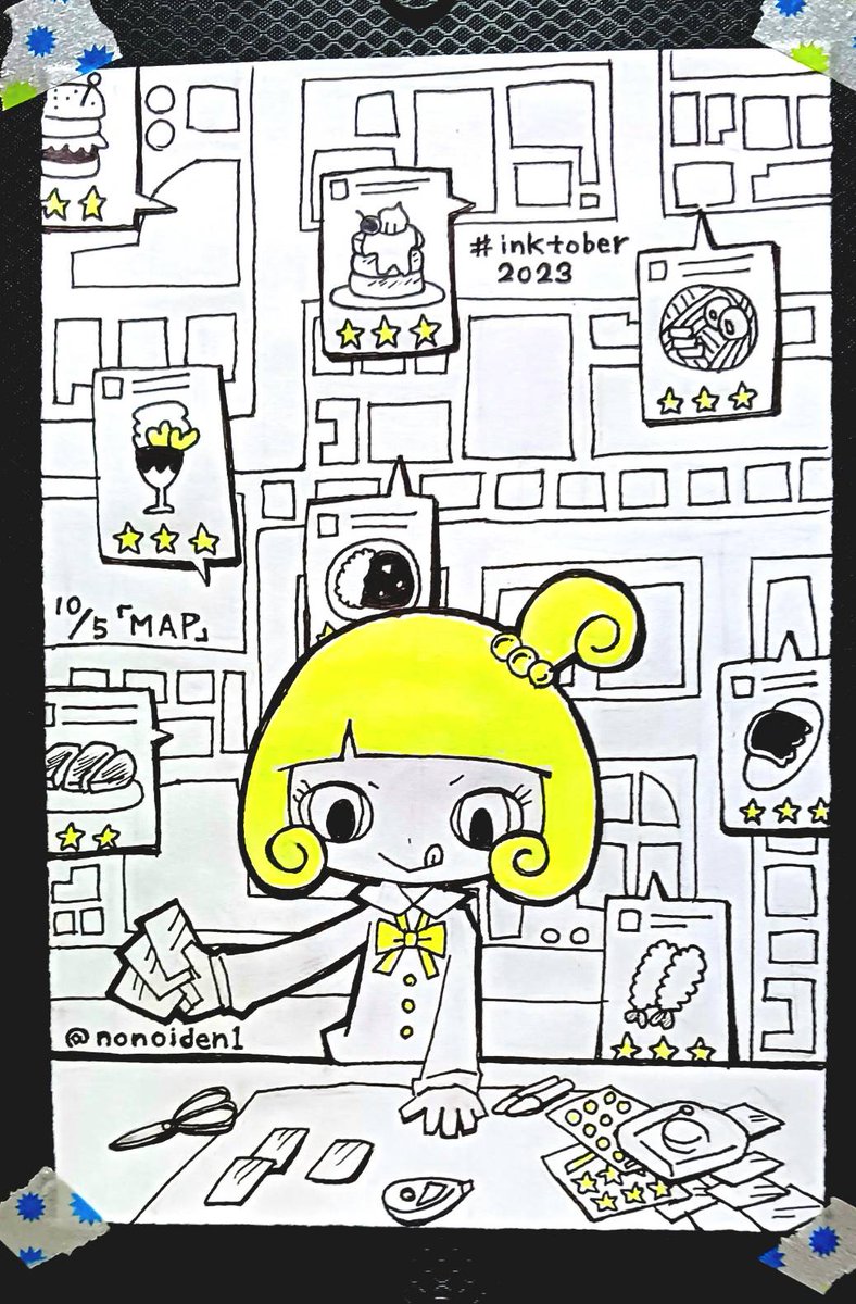 nonoiden1's tweet photo. 5日目「地図」     

#インクトーバー2023 
#inktober 
#inktober2023 https://t.co/fLjEHfJFlH