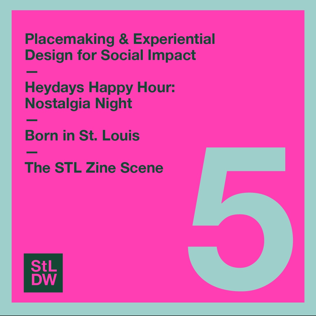 🗓️ THURSDAY SCHEDULE 🗓️
It's not too late to join in on the fun. It's time to get your hands dirty with some fun interactive events. Or take a seat, relax, and listen to some great speakers talk about creativity in St. Louis. 

Thursday events 👉️ stldesignweek.com/event?category…
