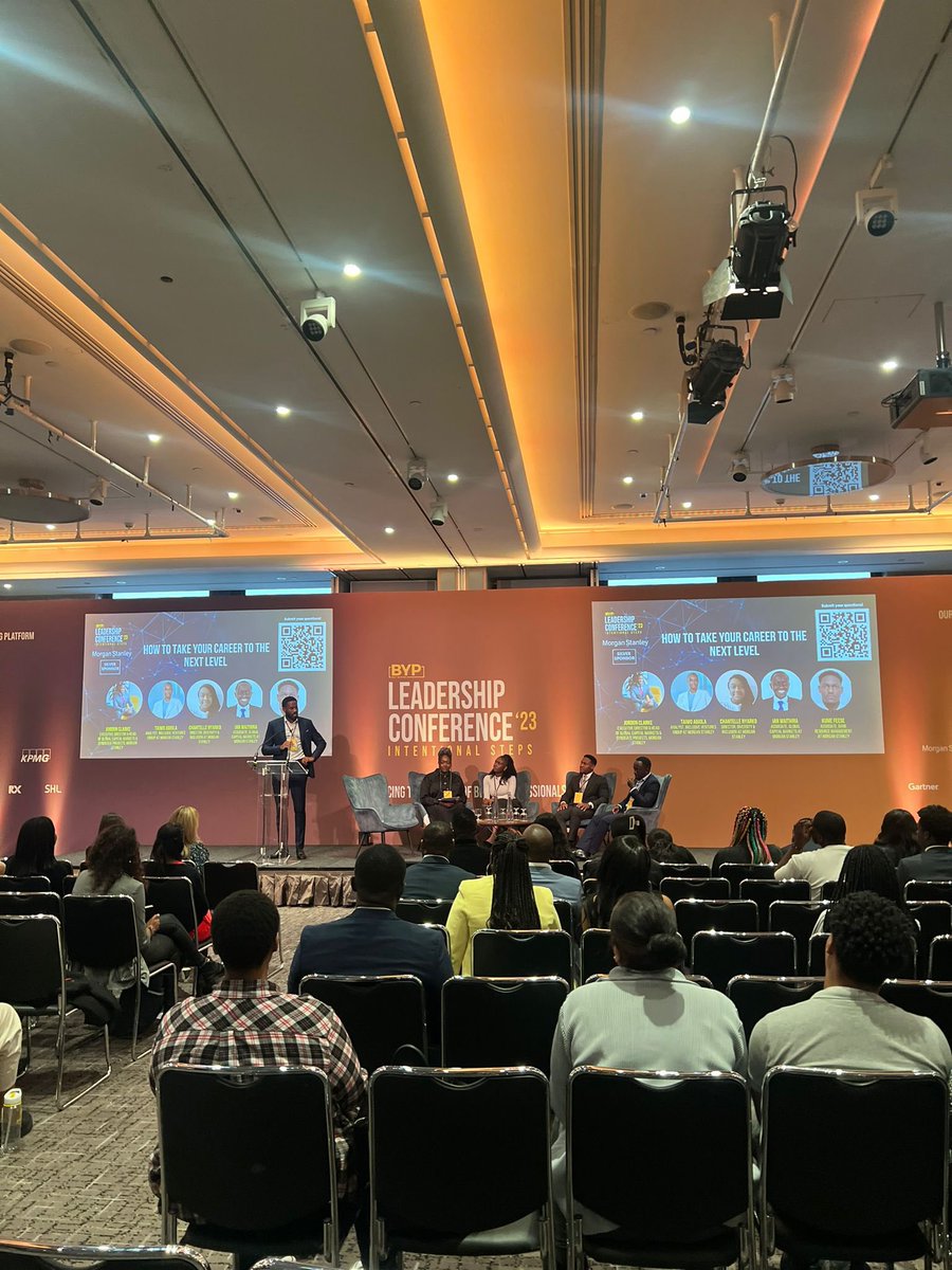 BYPNetworkApp's tweet image. Now on! Breakout session with Morgan Stanley! @morgan.stanley ‘How to take your Career to the next step’ 

#bypconference #bypnetwork