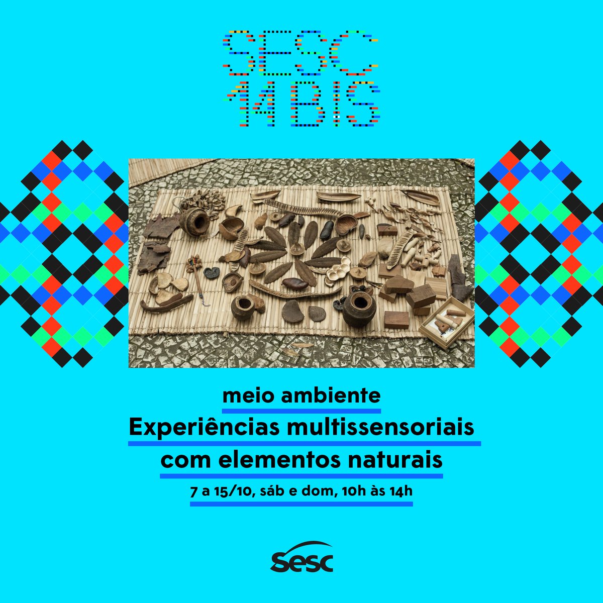 sesc14bis's tweet photo. Falta apenas 1 dia pra gente se conhecer e estamos a todo vapor por aqui!💛 

📍 A programação completa, você encontra em: https://t.co/w0SE9VbQmO https://t.co/5IEOmMRxeo