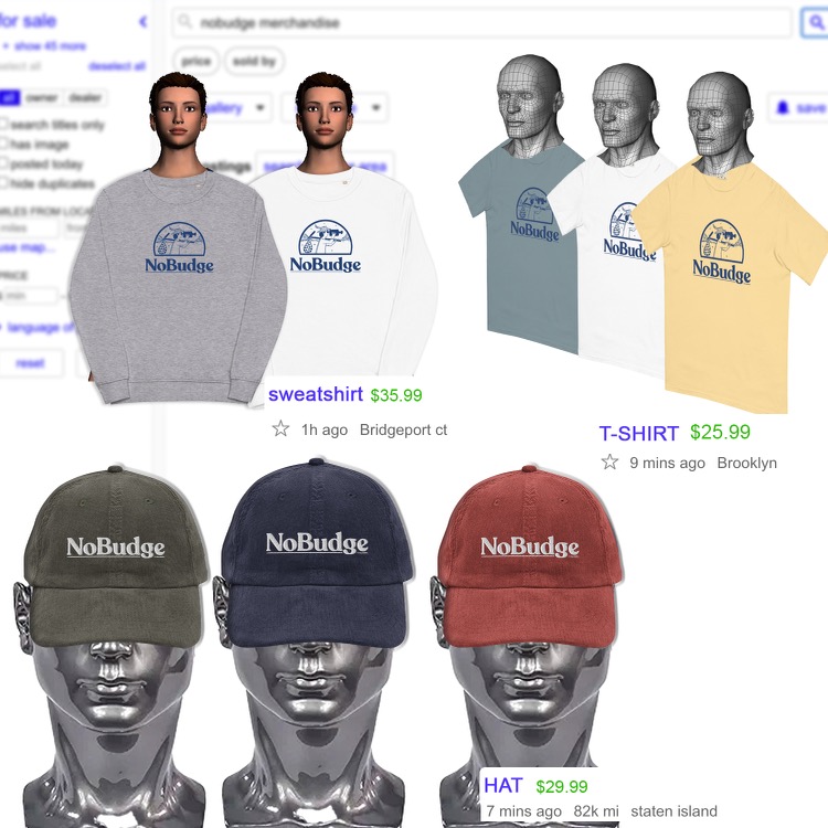 New merch! Only available for a limited time. All profits go towards funding new NoBudge Originals. T-shirts and sweatshirts and hats with the logo designed by @grahambomason. Thanks for supporting ✌️ nobudgefilmmakers.com/shop