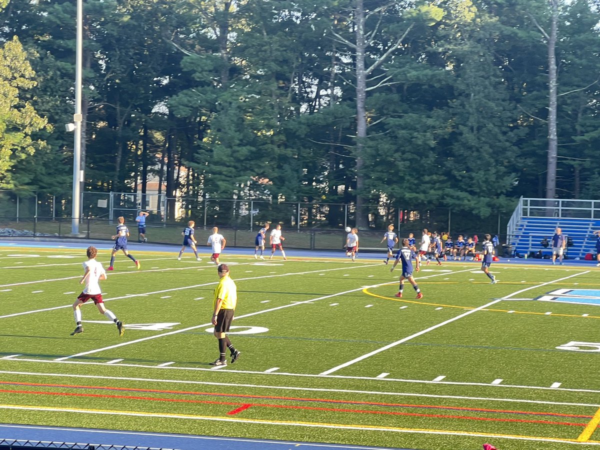 hmhunt76's tweet photo. Seekonk 2, West Bridgewater 0.  Sebastian Rebelo and Connor Sears with goals⚽️. Let’s go Warrior’s!! 
@DrWhalen3 
@SeekonkHS 
@SeekonkWarrior https://t.co/J4bUv3W4Bm