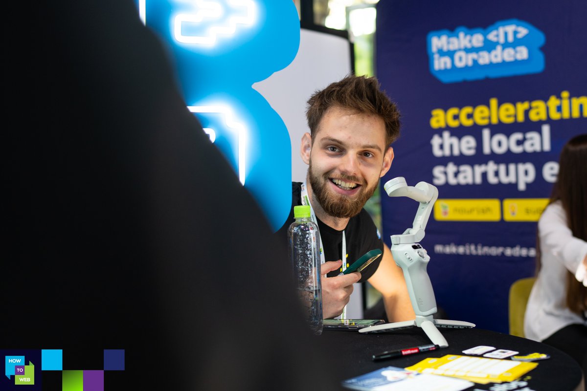 how_to_web's tweet photo. Let's dive into the #HowToWeb Experience!
Here are people interacting, listening, smiling, and crafting a fresh, unique context for innovations together.
Let the journey begin, builders! ๐
PS: stay tuned! ๐ We are about to announce the Spotlight Finals live on YouTube! https://t.co/YSsd68ur5w