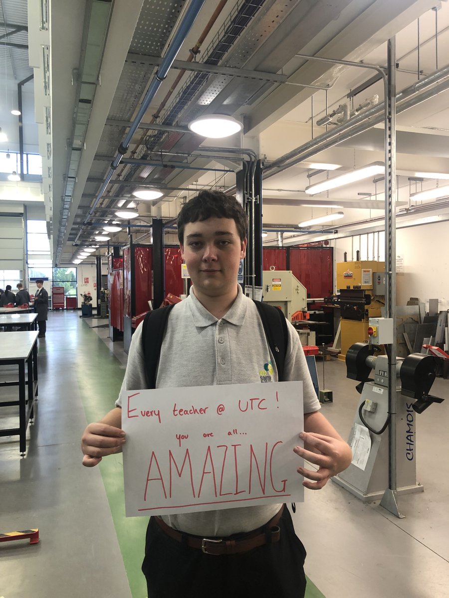UTCSouthDurham's tweet photo. Happy World Teachers Day 2023!
We caught up with a few of our Sixth Form students to send a message of kindness to our teaching staff โค๏ธ
Thank you for your immense dedication to supporting our students.
#ThinkUTC #UTCSD #Careerandlifeready #WorldTeachersDay https://t.co/aukVx6nKnT