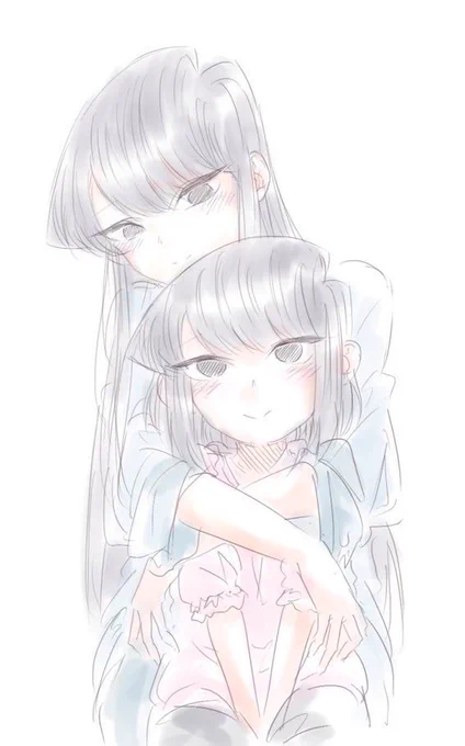 再掲:古見さん(高校生)×古見さん(幼少期)