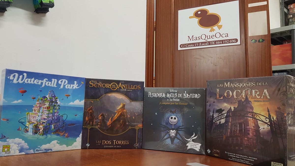 MasQueOcaTienda's tweet photo. 📢 Más novedades y reposiciones en nuestra mesa vintage.
#EnjoywithFriends
#PlayBoardgames https://t.co/BWDaZRwyHd