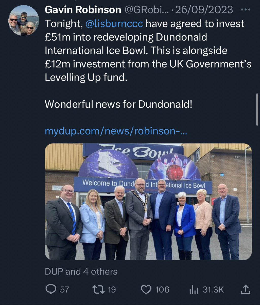£51 million for the Ice Bowl in Dundonald ffs😂😂