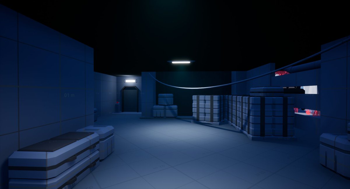 Hey everyone !

Deciced I'll be posting some of my work done for the CGMA #leveldesign course for #Blocktober  since all my other work is under NDA.

Here's a sci fi level I made during this course, hope you enjoy !