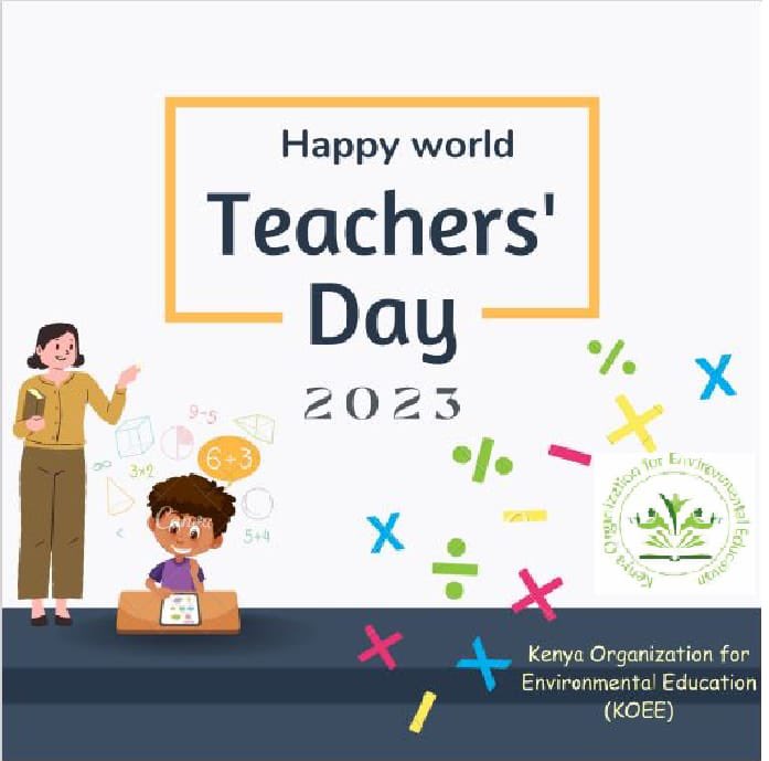 koeeorg's tweet image. As ecoschools Kenya, we pride our success through the lenses of our educators, particularly teachers. 
#worldteachersday #koee