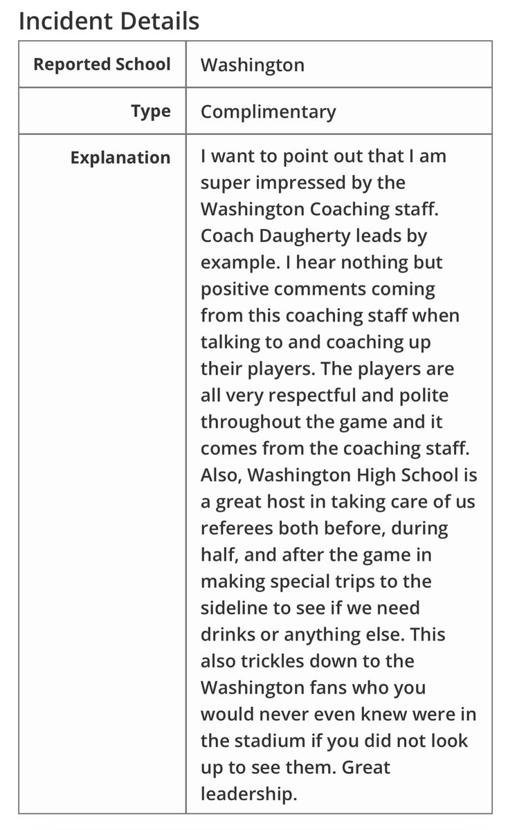 MSHSAA Special Report received after a heartbreaking result versus cross town rival. PROUD of players and coaches!