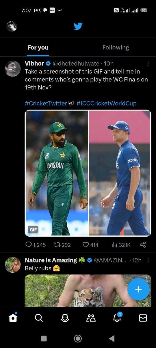 PraJyot_HR's tweet photo. @dhotedhulwate I got this, but my instincts are pointing toward Australia vs Pakistan final https://t.co/zN4dfOhq55