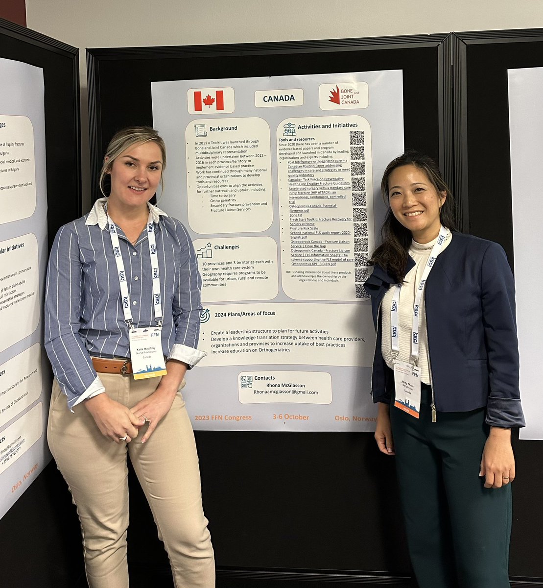 Showcasing the incredible work being done in Canada to improve fragility fracture care at the #FFN global congress <a href="/westernuGMed/">Geriatric Medicine at Western</a> <a href="/SchulichMedDent/">Schulich WesternU</a> <a href="/FF_Network/">Fragility Fracture Network (FFN)</a>