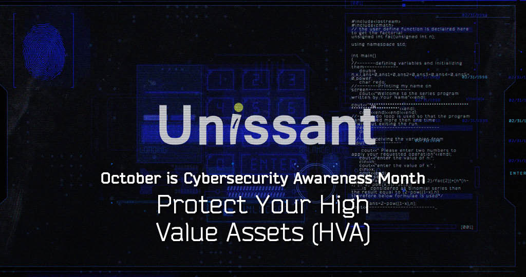 Unissant's tweet photo. This month is Cybersecurity Awareness Month.  At Unissant, cybersecurity is an integral part of what we do every day. We pride ourselves in applying our skills and experience across the Healthcare &amp; National Security landscape.

#unissantcyber #cyberawarenessmonth #cisa #hhs https://t.co/eGR5Zsdmki