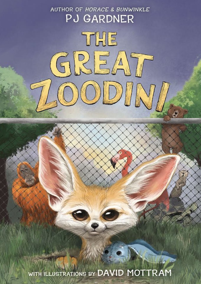 🤩❤️🤩Cover Reveal🤩❤️🤩

#BookPosse is so excited to be a part of the cover reveal for The Great Zoodini by @SwitzerPj & @dmott70.
We loved the Horace and Bunwinkle series and are excited to meet Radar & Hoppy! Publishing 7/24/2024 @BalzerandBray Get ready!