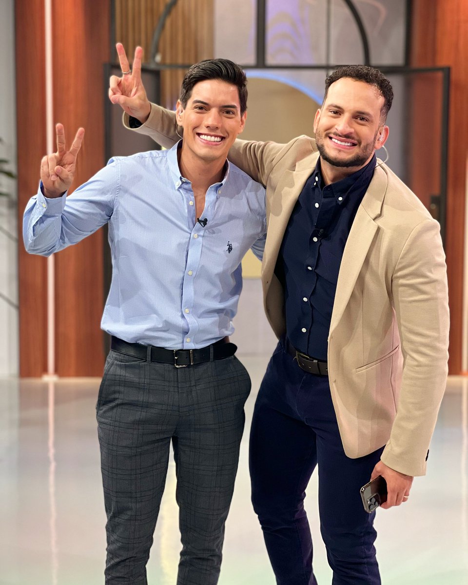 ¡Ya estamos en vivo en #PortadasAlDía ☀️! Esta mañana promete ✨ y nuestros animadores <a href="/mariovbruno/">Mario Bruno</a> y <a href="/JordanMendoza1/">Jordan Mendoza</a> te invitan a disfrutar de lo mejor del entretenimiento en tu magazine favorito 🤩 ¿Ya estás en sintonía 🧡?