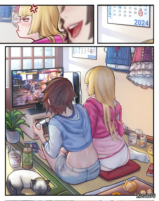 ✏ Asuka🐦 VS Lili🐈
"Tekken 8" '鉄拳'
-
#Tekken #Asuka #AsukaKazama #Lili #EmilieDeRochefort #TEKKEN8 #鉄拳 