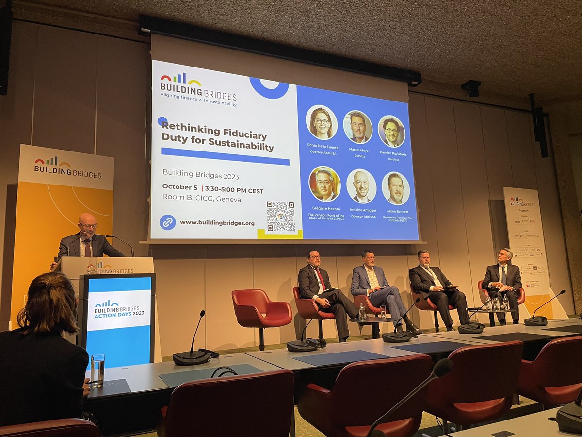 BBridgesCH's tweet image. 🔴Live from #BuildingBridges23 !

Join experts from @Barclays , @DeloitteCH , ObersonAbels to rethink the role of #fiduciary duty for
#sustainability !

👉Livestream: buildingbridges.org/event/bb23-del…