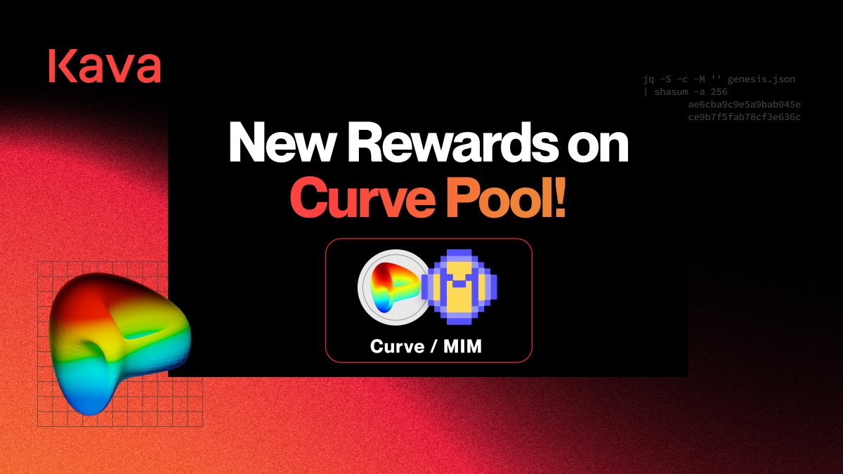 KAVA_CHAIN's tweet photo. An extra 5,000 wKAVA has been added to @CurveFinance $MIM pool!

👉  https://t.co/PmI8V7zRlR https://t.co/sVM1D2TpzM