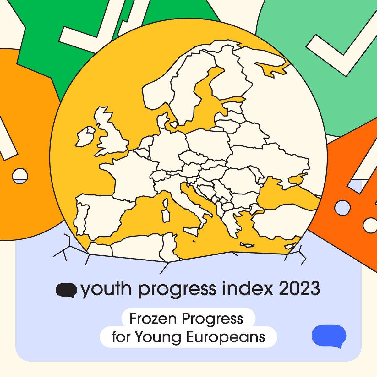 FROZEN YOUTH PROGRESS 🥶
Progress for young people in #Europe hasn't been as fast 🚀as you might think. It's time to discover the insights from the Youth Progress Index '23 📊
Join us and <a href="/EURACTIV/">Euractiv</a> on 18/10 at <a href="/BozarBrussels/">BozarBrussels</a> 🎯 Reserve your spot now 👉youthprogressindex.eventbrite.co.uk🙌