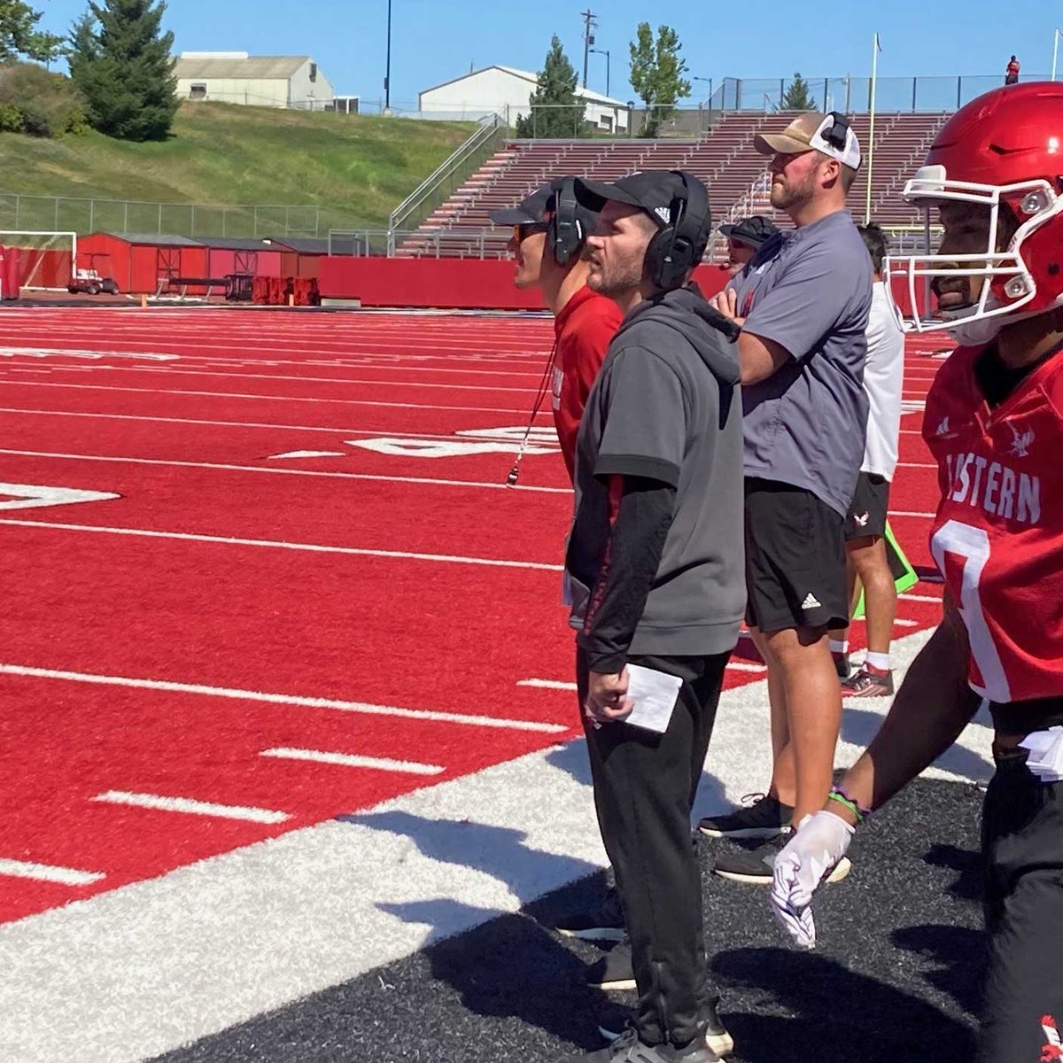 High praise for the #CobaltPlus All-in-One coaching headset. 🎧 Practice Smarter.  Play Better.

“The best practice we’ve had in 3 years. Coaches love the All-in-One, no wire, crystal clear! “
Augie Hernandez
EQ Mgr - Eastern Washington University

#AllinOne
#coachingheadsets
