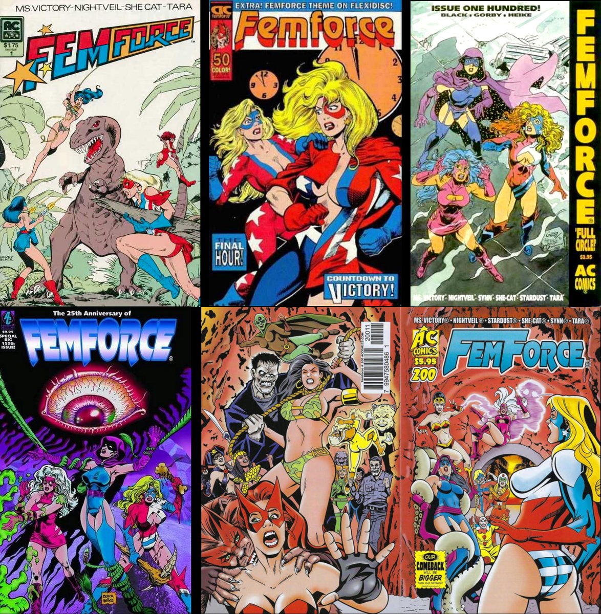 P_Monsky's tweet photo. @Tonpa2 The last of the original independents - 40 years and still going!
#femforce #accomics #goodgirlart https://t.co/05X7GIesKk